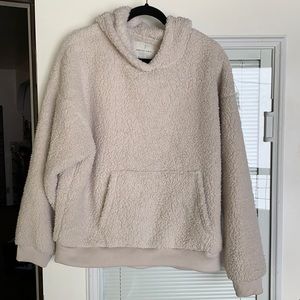 American Eagle Fleece Teddy Bear Hoodie